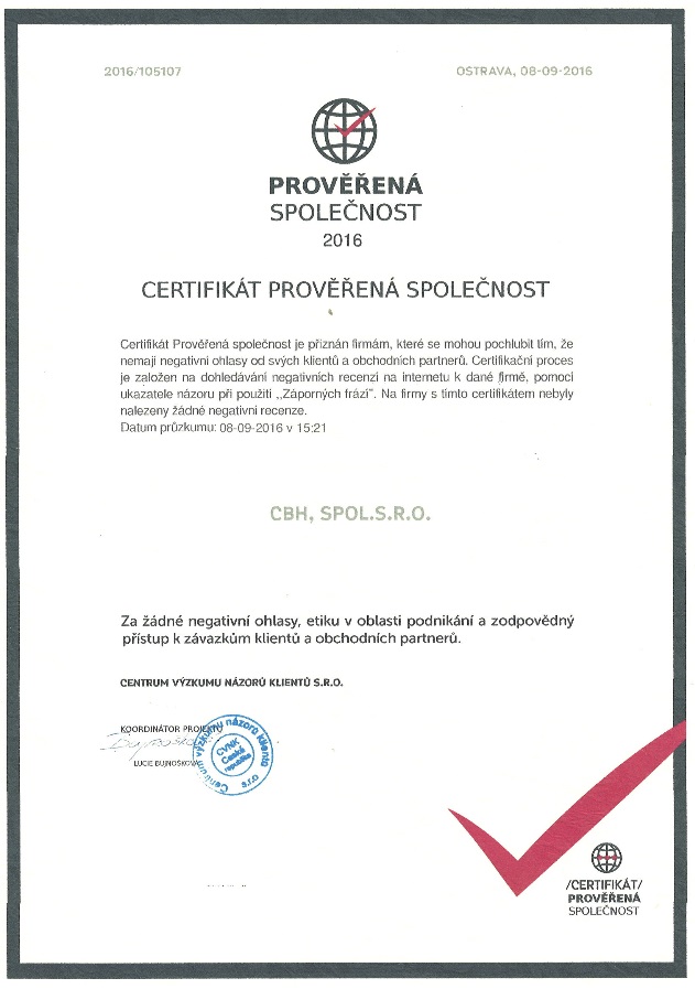 CBH spol s r.o. - vzduchotechnika, servis řídících jednotek